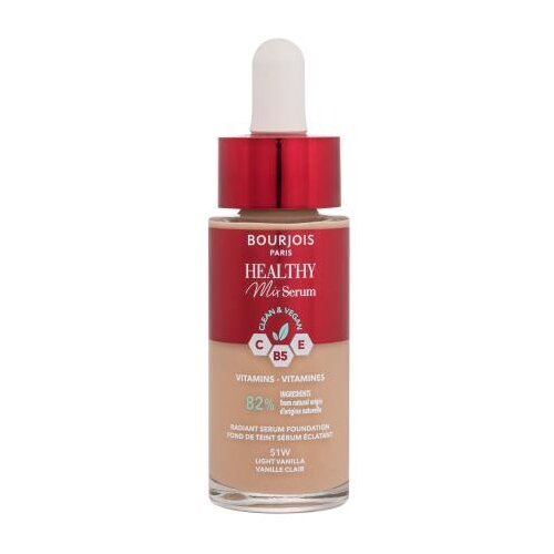 Bourjois Healthy Mix Clean & Vegan Serum puder 30 ml Odtenek 51 light vanilla Cene
