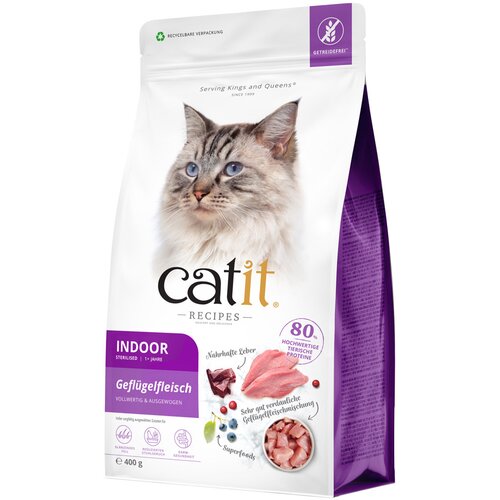 Catit Recipes Adult Indoor Sterilised - 400 g Cijene