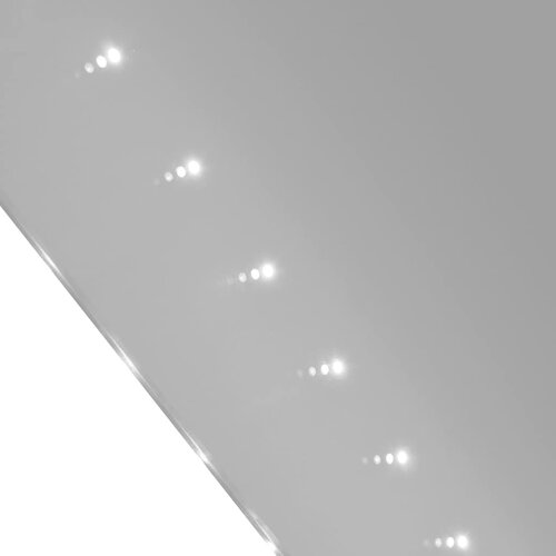  Ogledalo za Kupaonicu 60 x 80 cm s LED Svjetlom Slike