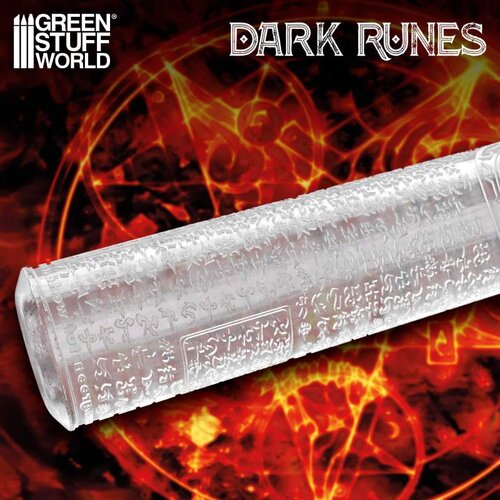 Green Stuff World Rolling Pin Dark Runes | Teksturni valjak tamne rune Cene