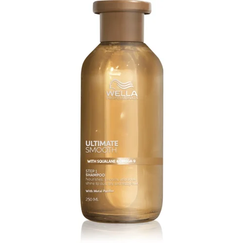 Wella Professionals Ultimate Smooth Shampoo intenzivno hranilni šampon za sijaj in mehkobo las 250 ml