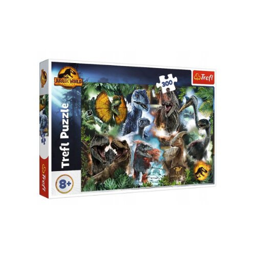 TREF LINE Puzzle 300 delova &ndash; Dinosaurusi Cene