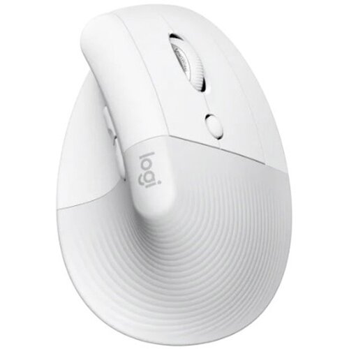 Logitech Lift Vertical Ergonomic Mouse - Off-White Slike