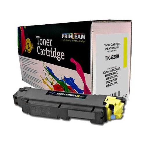  Toner Print-Team Kyocera TK-5280 Yellow Cene