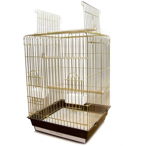  kavez za velike ptice žičani zlatni 1038G Cene