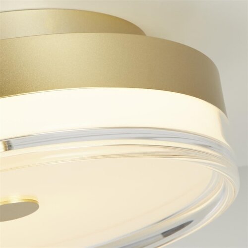 Searchlight 42651-30GO - led stropno svetlo cyprus LED/21W/230V, pr. 30 cm, u zlatnoj boji Slike