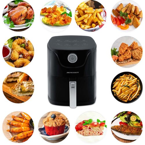  Friteza na vrući zrak Berdsen BD-654 &amp;ndash; crna 2,5L Slike