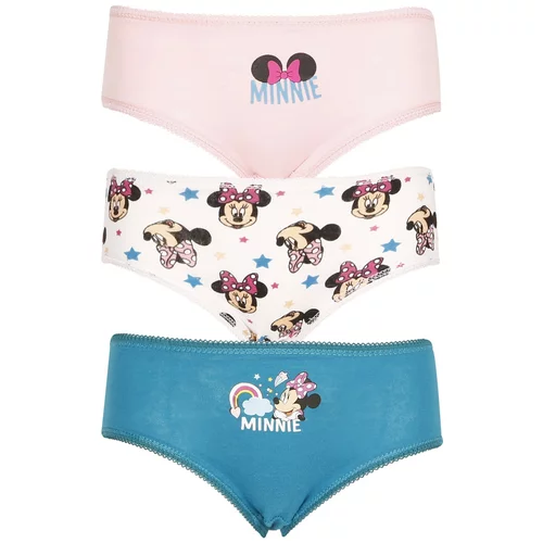 E plus M 3PACK Girls Panties Minnie Multicolor (52 33 9866)