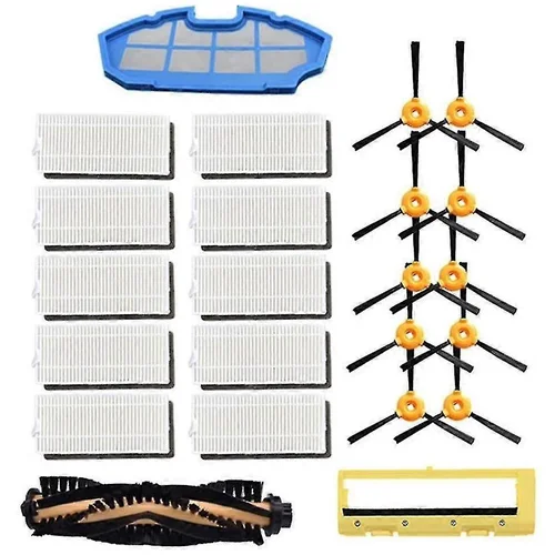 INORCO Rezervni deli glavne krtače Hepa filter, združljiv z Deebot N79s/dn620/500 robotskim sesalnikom Rezervni deli Repla, (21850088)
