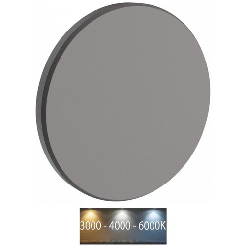  LED spolja&scaron;nje zidno svetlo PIATTA LED/18W/230V 3000/4000/6000K IP44 siva Cene