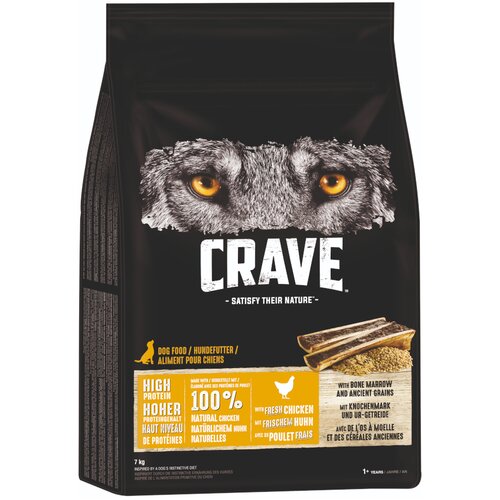 CRAVE pi&amp;scaron;čanec s kostnim mozgom in pražitom - Varčno pakiranje: 2 x 7 kg Slike