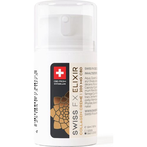 Swiss FX CBD krema s kolagenom - 50 ml Cene