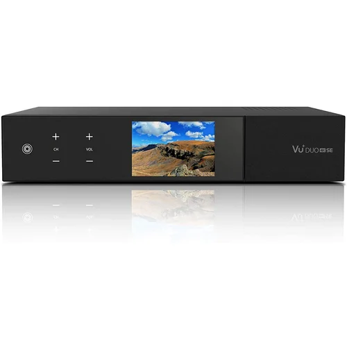 VU PLUS VU+ Duo 4K SE 1x DVB-S2X FBC Twin Tuner Linux OS, USB-PVR, 3.5" LC-Display 13600-579