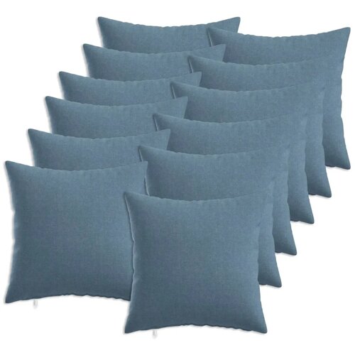  Presvlaka za jastuk 12 kom. HEERLEN Traper plava 40 x 40 cm - Trapere plave boje 40 x 40 cm 12 Cene