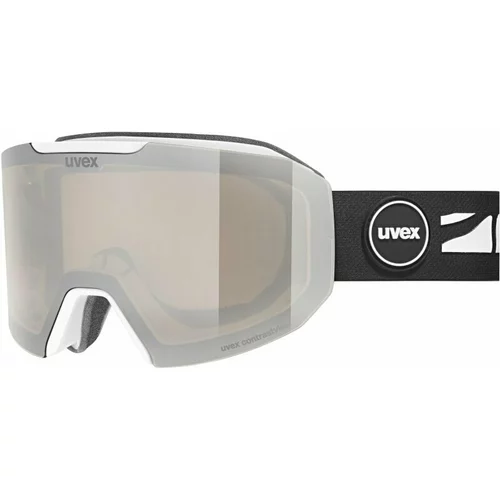 Uvex Evidnt Attract White Mat Mirror Sapphire/Contrastview Yellow Lasergold Lite Skijaške naočale