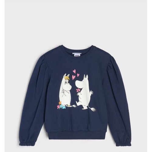 Sinsay Bluza s okruglim izrezom s printom Moomin Cijene