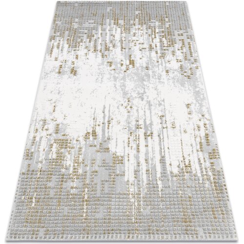 RugsX Preproge Preproga AKRIL VALS 8376 Geometrija prostorski 3D 80x150 cm Siva Cene