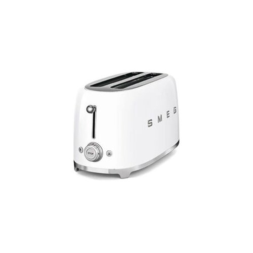 Smeg TSF02WHEU 2-Schlitz-Toaster Lang 50&amp;#039;s Retro Style, Wei&amp;szlig; Slike