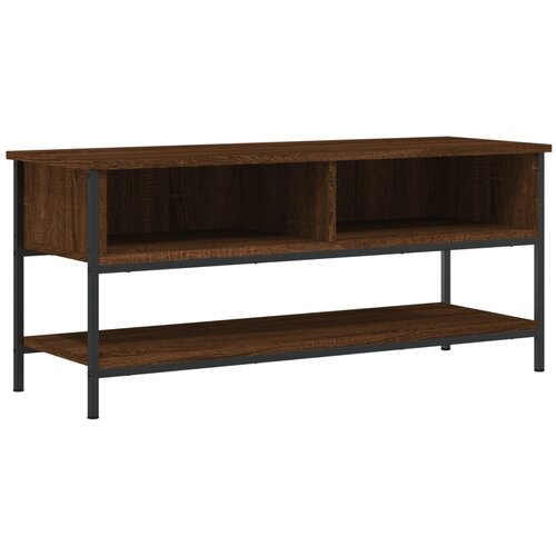 Maison Chic TV omarica - TV stojalo - Televizijska omarica rjav hrast 100x35x45 cm inženirski les, (21700828) Cene