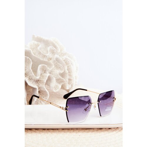 Kesi Women&amp;#039;s Sunglasses with Shaded Lens UV400 Gold-Black Slike