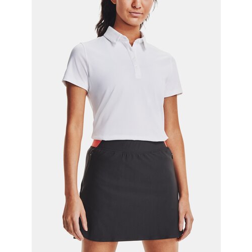 Under Armour T-Shirt UA Zinger Short Sleeve Polo-WHT - Women Slike