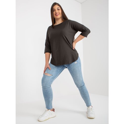 RELEVANCE Tunic-RV-TU-8531.59P-Dark khaki Slike