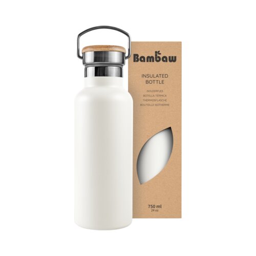 Bambaw Termovka iz nerjavečega jekla - Polar White Cene