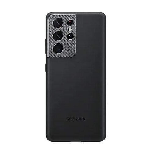 Samsung original usnjen ovitek EF-VG998LBE za galaxy S21 ultra G998 - zaščita zadnjega dela - črn Cene