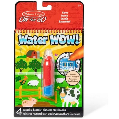 Spin Master Melissa &amp, Doug: Water WOW! risanje z vodo - Kmetija - Cene