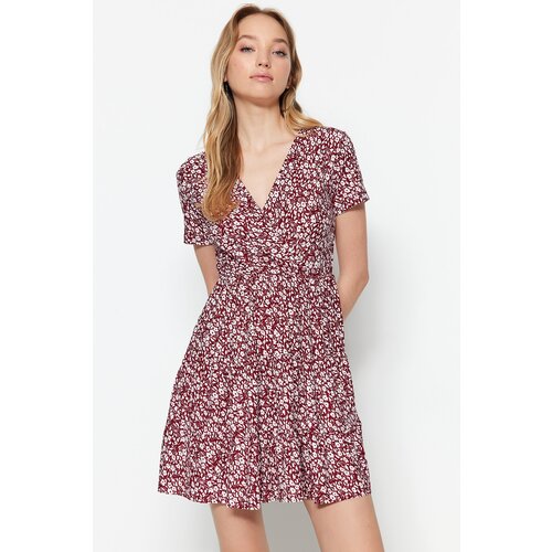 Trendyol Dress - Burgundy - Skater Cene