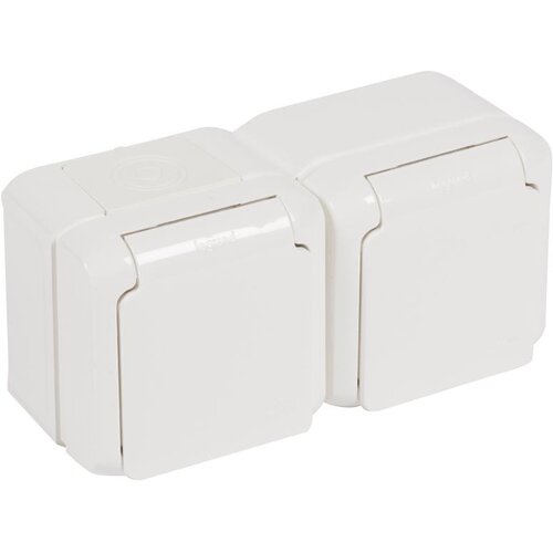 Legrand Dupla kućna utičnica 250V/16A FORIX IP44 bela Cene