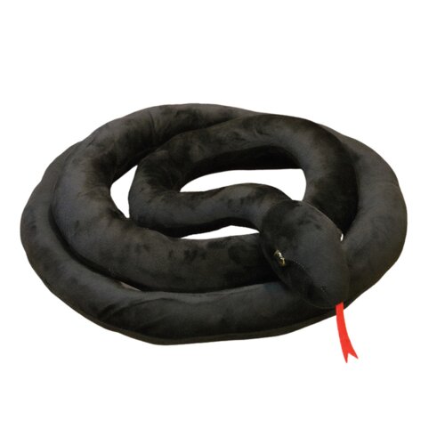Plišana maskota crna zmija 110 cm Cene