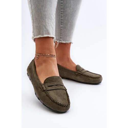 EVENTO Women's Suede Moccasins Dark Beige Ranica Cijene