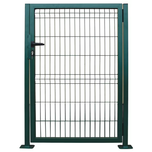 Vrtna vrata za ogradu m (100 x 150 cm, zelene boje, metal)