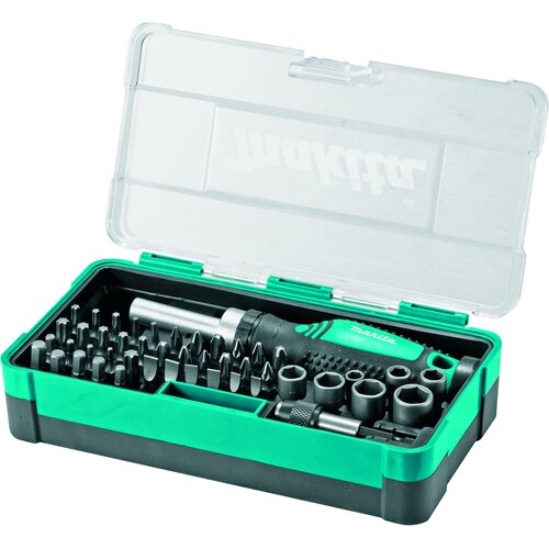 Makita B-36170 47-delni komplet nasadnih ključeva/gedora i bitova Slike