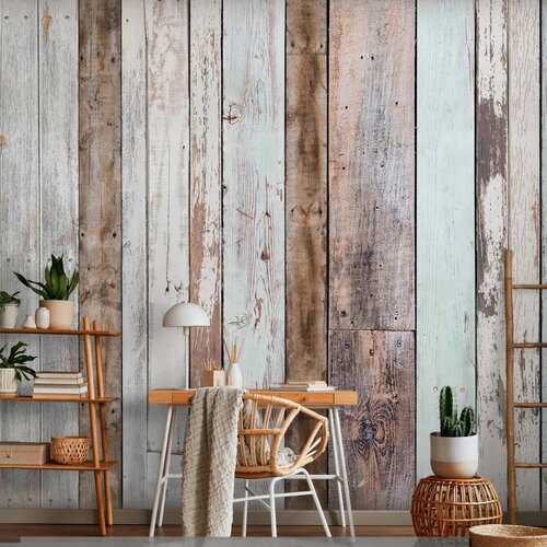  Foto tapeta - Multi-colored Boards 350x256 Premium Slike