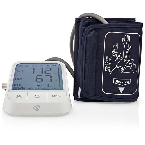 Nedis BTHBP10WT blood pressure unit Upper arm Automatic 1 user(s) Slike