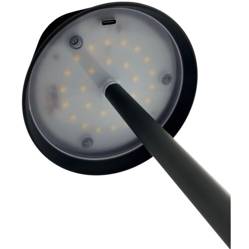  LED prigu&amp;scaron;iva dodirna stona lampa LED/5W/5V USB 1200 mAh crna Slike