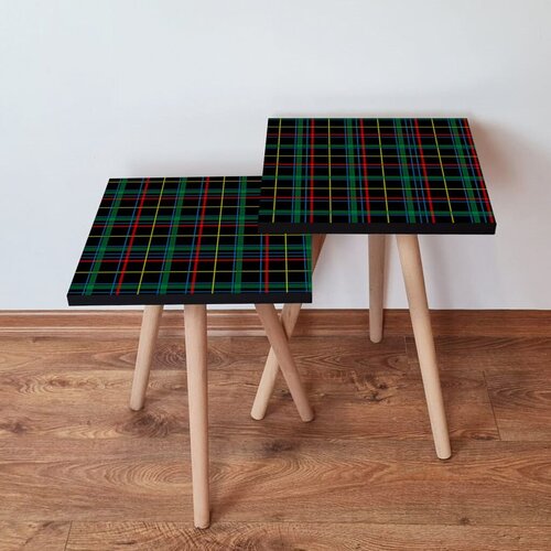 Hanah home set klub stočića 2Shp367, 2 komada, Šareni Cene