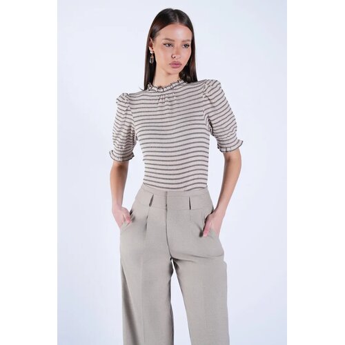 Trend Alacati Stili Ženska bluza Alc-X15097, Bež Slike