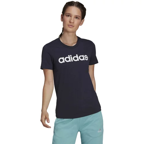 Adidas Funkcionalna majica mornarska / bela