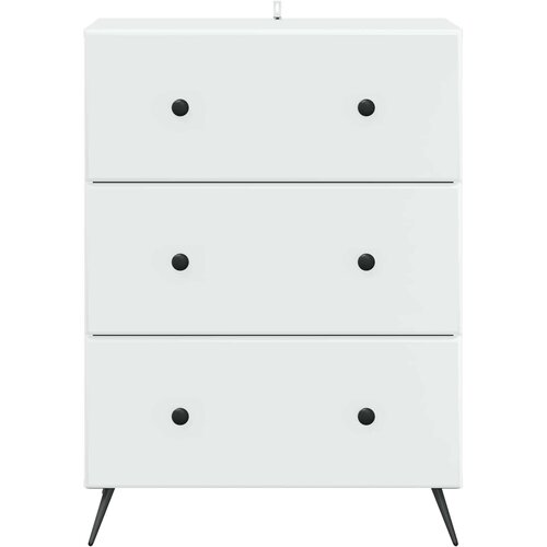  Ormar s ladicama Bijela 66 x 34,5 x 90 cm Konstruirano drvo Slike