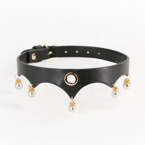 Ns Novelties Fetish & Fashion Jezebel Collar Black Cene