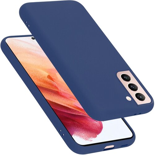 Cadorabo Case, združljiv s Samsungom v tekoči modro - za&amp;scaron;čitni pokrov, narejen iz fleksibilnega silikona TPU, (20586470) Slike