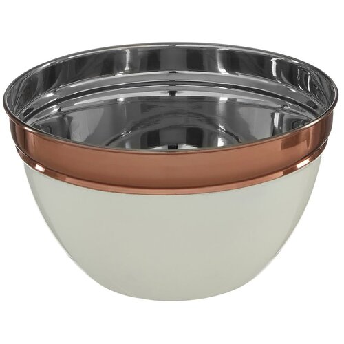 Premier Housewares Skleda iz nerjavečega jekla v bakreni barvi/bež &amp;oslash; 18 cm Prescott &amp;ndash; Slike