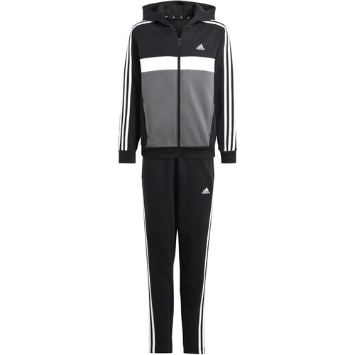 Adidas Dječja trenirka J 3S TIB FL TS Crna Slike