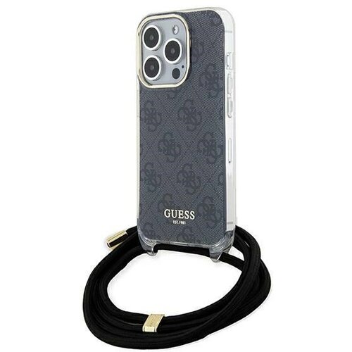 Guess OVITEK CROSSBODY ZA IPHONE 15 PRO MAX ČRN 4G PRINT, (21833362) Cene