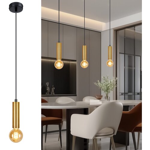 Nettlife viseča svetilka za jedilno mizo 1 žarnica E27 industrijska viseča svetilka, (22123006) Cene