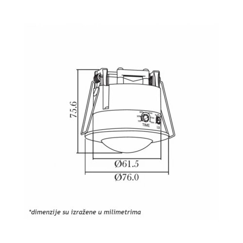  senzor ST302(ST41) crni Cene