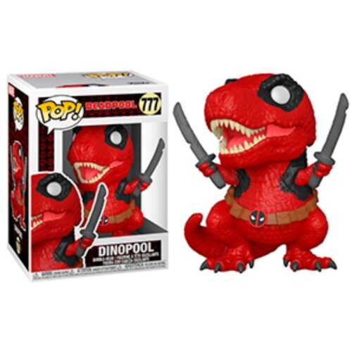 Funko pop! Marvel: Deadpool 30. - Dinopool - Zbirka vinilne figure - Ideja za darilo - uradno blago - igrače za otroke in odrasle - oboževalci stripov - Modelna &amp;scaron;tevilka za zbiralce in prika, (21238689) Slike
